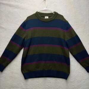 H&M Men’s Wool Blend Colorblock Sweater Size Large
